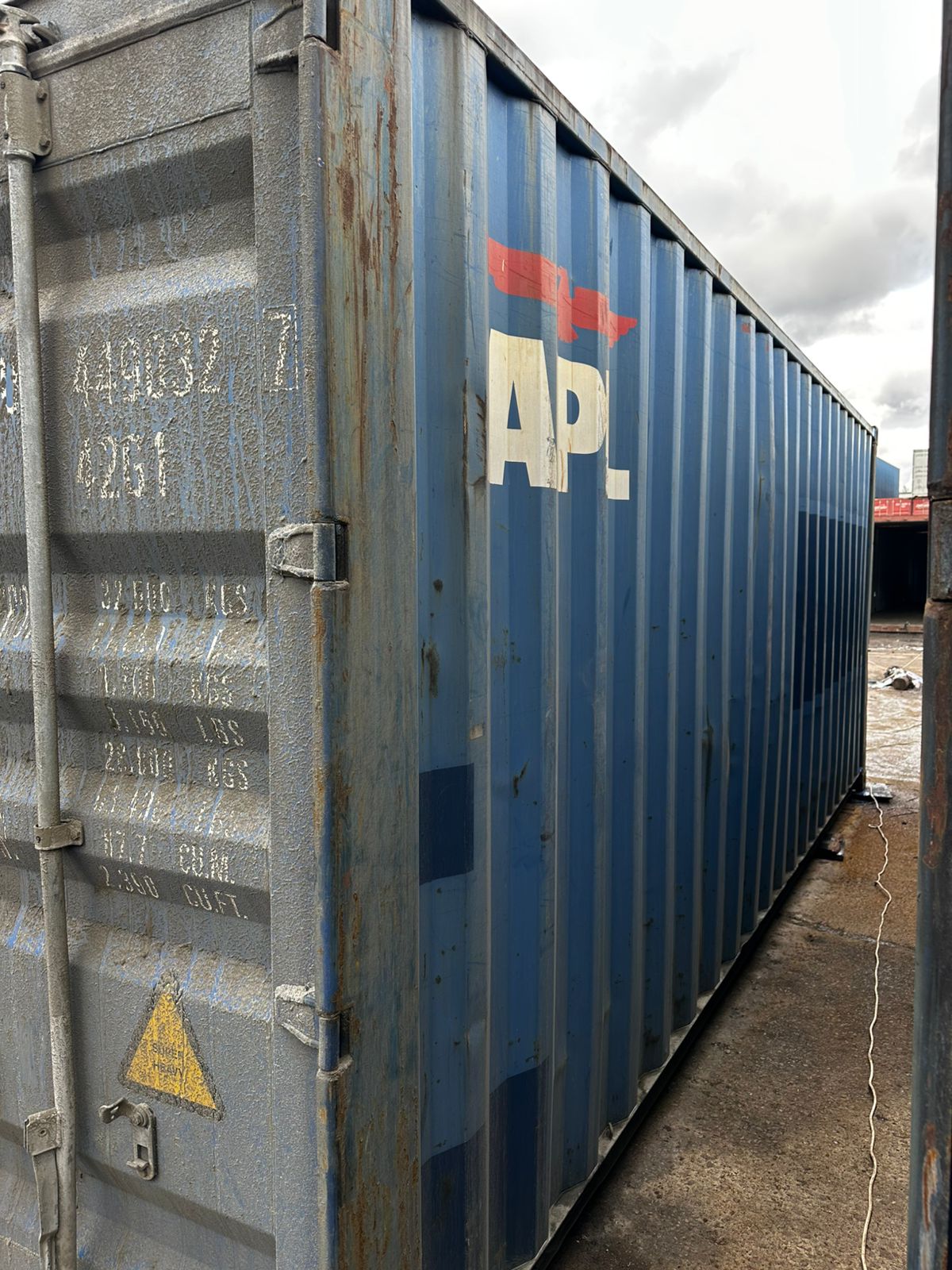 Морской контейнер APZU4490327